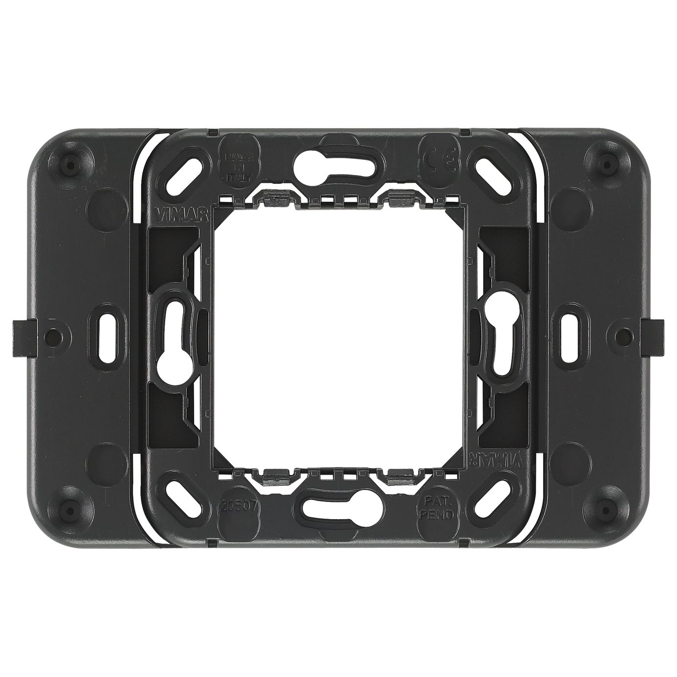 Vimar RF Device Mounting Frame, For Eikon and Plana 2-Module Cover Plates, Surface Mount
