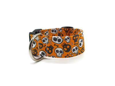 Hundehalsband - Halloween - Totenkopf 2.0