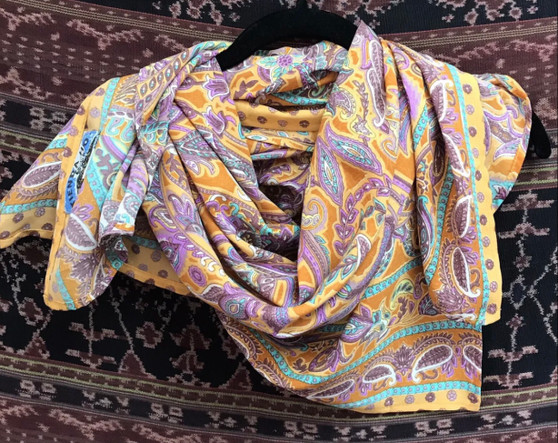 TIENDA HO SILK BLEND SCARF