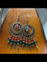 HAND BEADED EARINGS