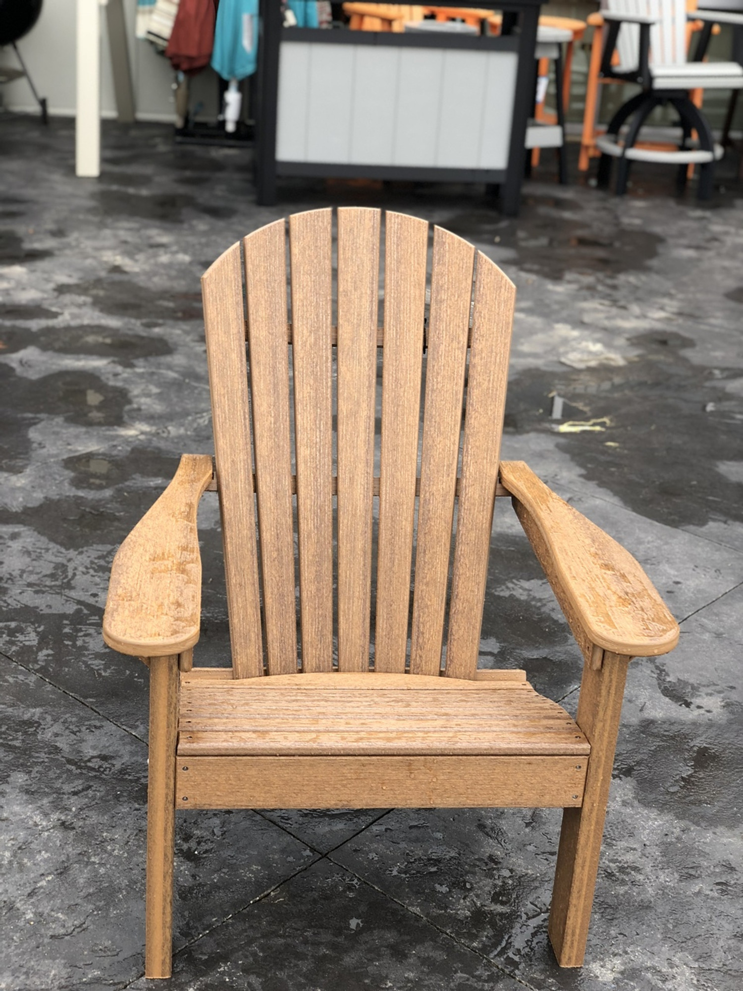 Adirondack Chair Antique Mahogany - Bushwhacker - Bicycles 