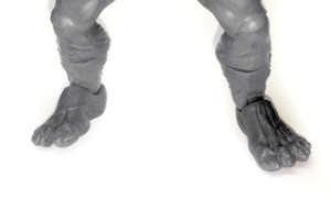 STR - Flying Warrior ORIGINS COMPATIBLE Alcala Modified Feet Pair Custom GRAY