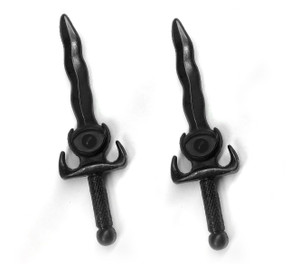 RAT - Rat Warrior Vintage CATS Rodent Eye Dagger Sword Set of 2 Unfinished Custom Repro