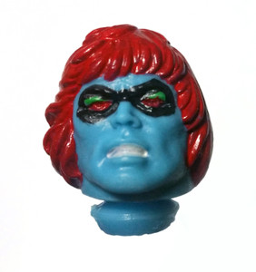 FAK - Cyborg Imposter VINTAGE POWER Leo Head Painted Custom Repro FAK - Cyborg Imposter VINTAGE POWER Leo Head Painted Custom Repro