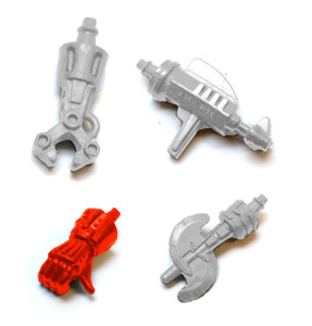 ROB - Most Powerful Robot VINTAGE Modified Right Hand & Axe, Gun, Claw Attachments Set Custom Repro