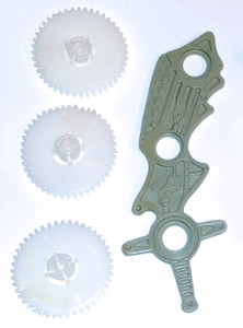 ROT - Good Zoid VINTAGE Sword Tray & 3 Gears Set Custom Repro