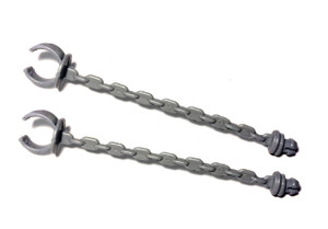 SNA - Serpent Lair VINTAGE Cuffed Shackle Chain Set of 2 Custom Repro