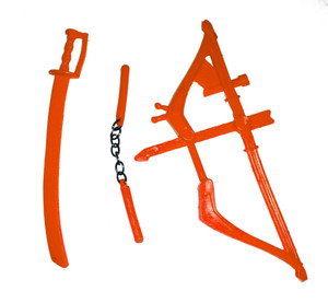 JIT - Judo Chopper VINTAGE Bow, Sword & Nunchucks Set Pick Color Custom Repro