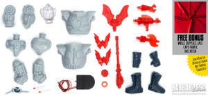 HOR - Ruthless Leader VINTAGE Laser Blaster Loose DIY Custom Figure Unfinished Kit