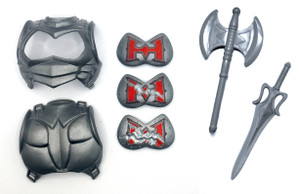 HEM - Most Powerful Villain Classics Battle Armor, Axe & Sword Set Custom Repro PRESALE -- MULTIPLE COLORS HEM - Most Powerful Villain Classics Battle Armor, Axe & Sword Set Custom Repro PRESALE -- MULTIPLE COLORS