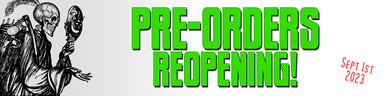 STORE IS REOPEN for Pre-Orders September 1st!