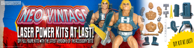 LASER POWER FIGURE DIY KITS with Vers. 6 Accessories | Barbarossa Customs | First Feature Release for 2024! LASER POWER FIGURE DIY KITS with Vers. 6 Accessories | Barbarossa Customs | First Feature Release for 2024!