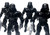 MOV - Movie Trooper VINTAGE Poseable Sculpted & Modified Figure w/Silver Blaster Rifle Custom