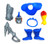 STG - Strong Cyborg ORIGINS COMPATIBLE CONVERSION SET Painted Head, Fist, Armor, Belt, Articulated Boots, Left Forearm+Hand, Axe