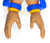 STR- Flying Warrior ORIGINS COMPATIBLE ALCALA 1ST MINI COMIC CONVERSION SET with Collar/Necklace, Belt, Large Wings, Oversized Furry-Clawed Feet & Hands (w/wrist articulation)