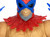 STR- Flying Warrior ORIGINS COMPATIBLE ALCALA 1ST MINI COMIC CONVERSION SET with Collar/Necklace, Belt, Large Wings, Oversized Furry-Clawed Feet & Hands (w/wrist articulation)
