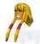 KIN - Ancient Ancestor Deluxe Painted Head Light Blond Hair Origins & Verse Custom Repro PRESALE