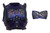 SKE - Skeleton Lord Verse Battle Armor Chest & Back Set in Purple Custom Repro PRESALE