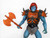 FAK - Evil Robot Verse Battle Armor Set, Shoulder Pauldrons & Axe in Orange Custom Repro PRESALE