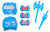 HEM - Most Powerful Villain Classics Battle Armor, Axe & Sword Set Custom Repro PRESALE -- MULTIPLE COLORS
