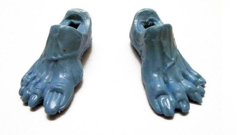 SKE - Skeleton Lord CLASSICS COMPATIBLE Alcala Style Five-Toed Feet Pair Unpainted Custom