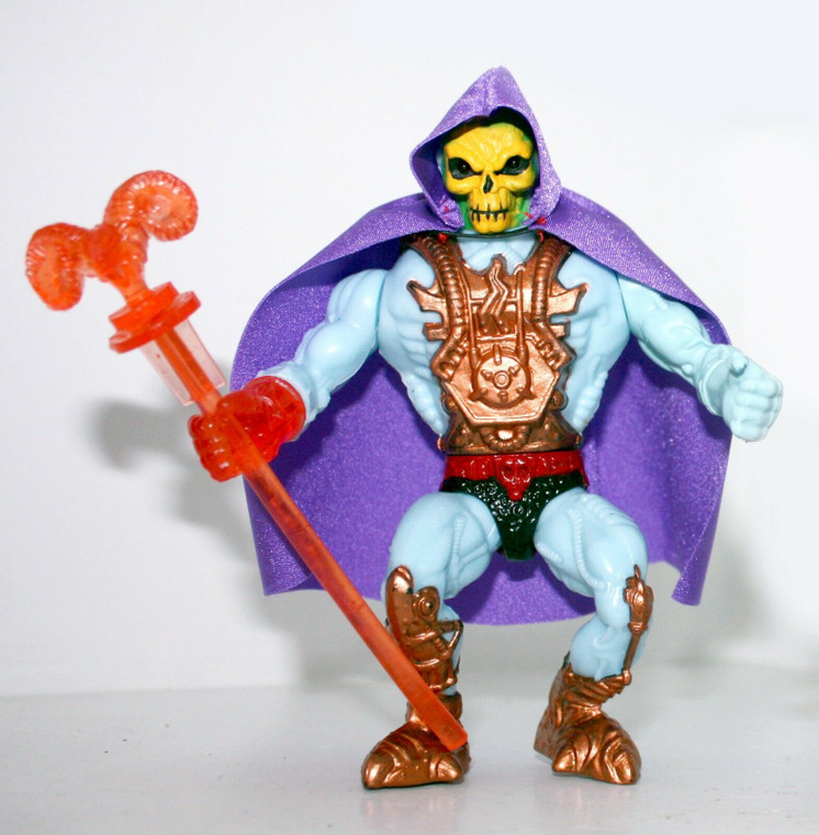 SKE - Skeleton Lord VINTAGE Laser Light Loose Figure w/Mods Custom Repro