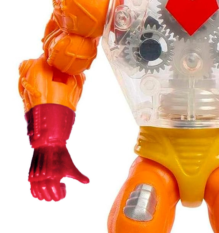 ROB - Most Powerful Robot Mini Comic ORIGINS COMPATIBLE Modified Right Hand Attachment Custom