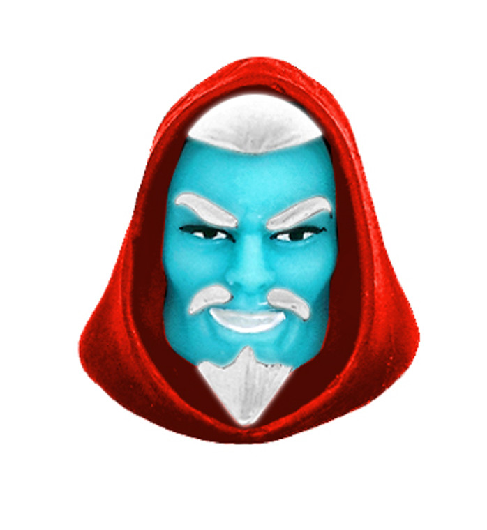 KEL - Evil Prince Blue Winter Sorcerer CHRISTMAS SPECIAL ORIGINS COMPATIBLE Painted Head