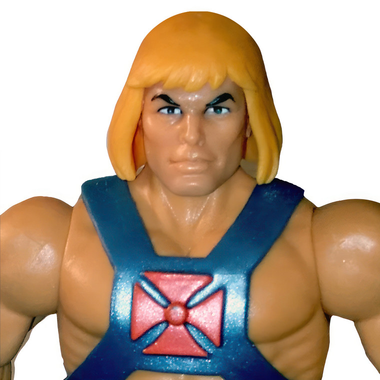 HEM - Most Powerful Hero ORIGINS COMPATIBLE CARTOON Color-Matched Painted Head Custom