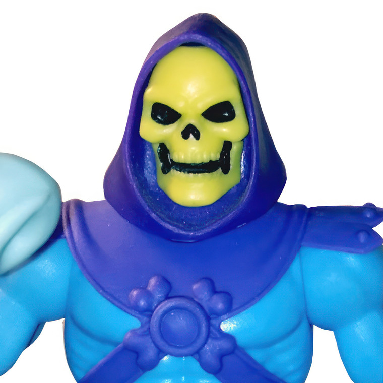 SKE - Evil Skeleton Lord ORIGINS COMPATIBLE CARTOON Color-Matched Painted Head Custom