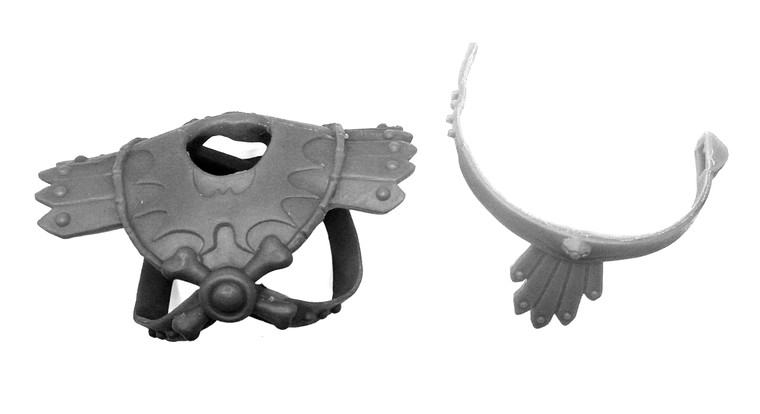 SKE - Skeleton Lord Classics & Origins Compatible Chest Armor Harness + Belt Set PRESALE Silver