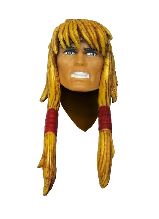 KIN - Ancient Ancestor Deluxe Painted Head Dark Blond Hair Origins & Verse Custom Repro PRESALE