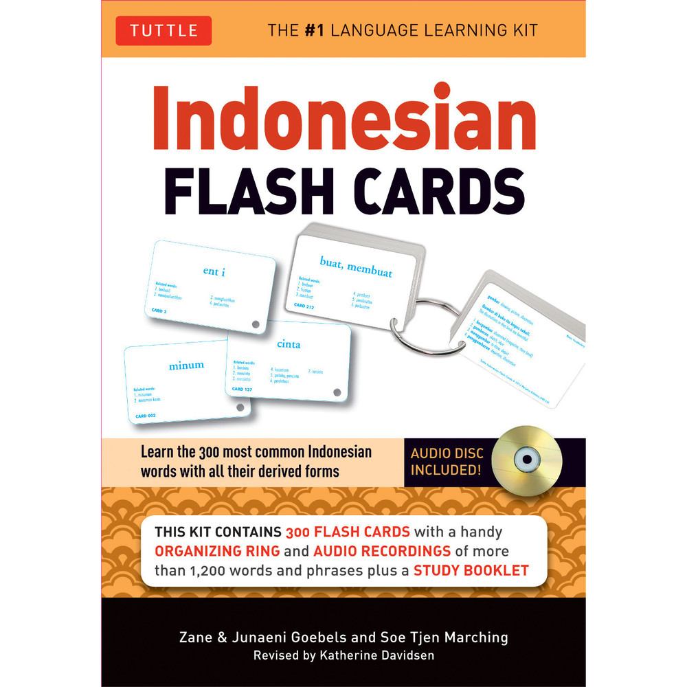Indonesian Flash Cards(9780804843638)