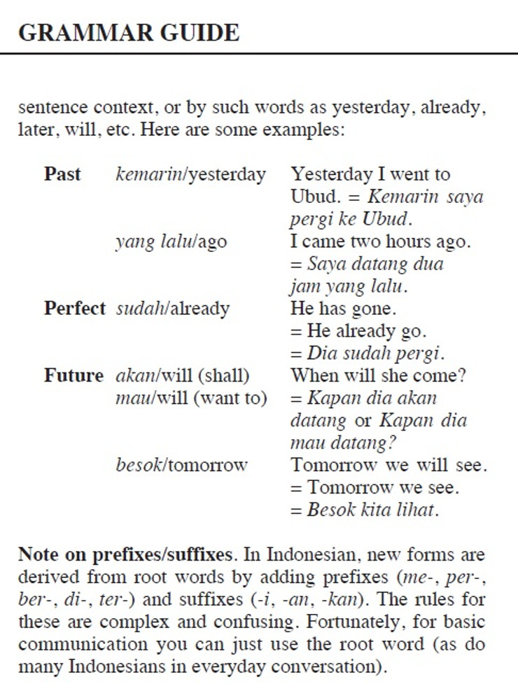 Practical Indonesian Phrasebook (9780945971528)