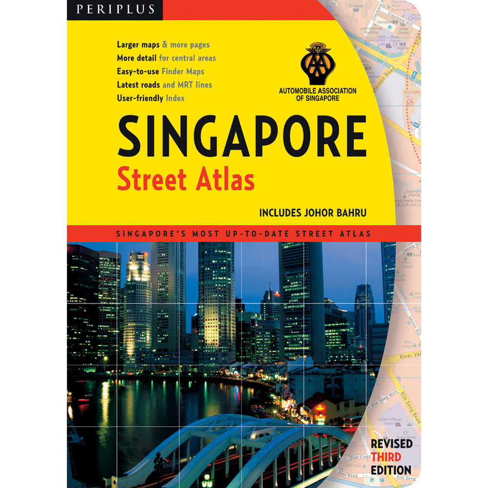 Singapore Street Atlas Third Edition (9780794604196)