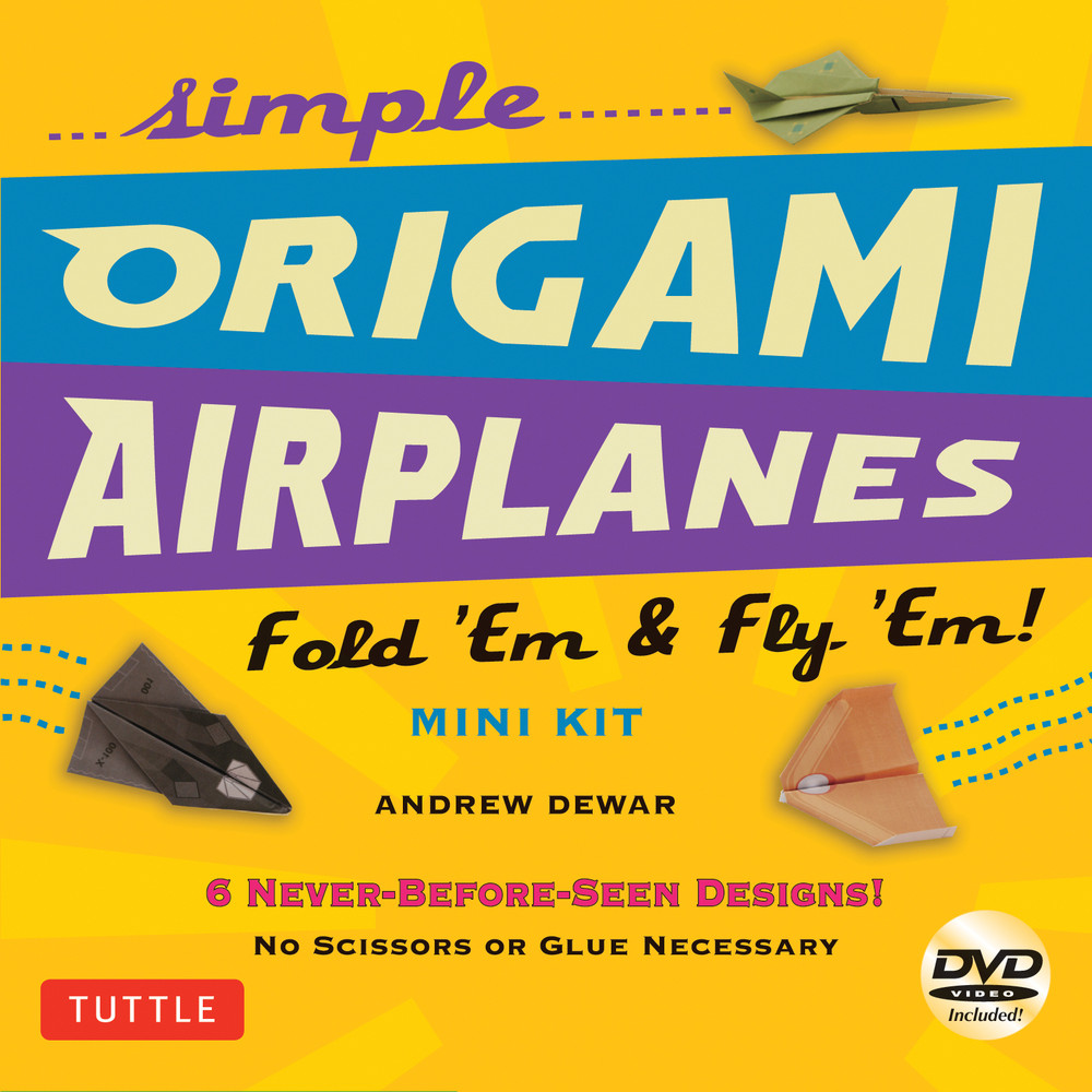 Simple Origami Airplanes Mini Kit (9780804843454)