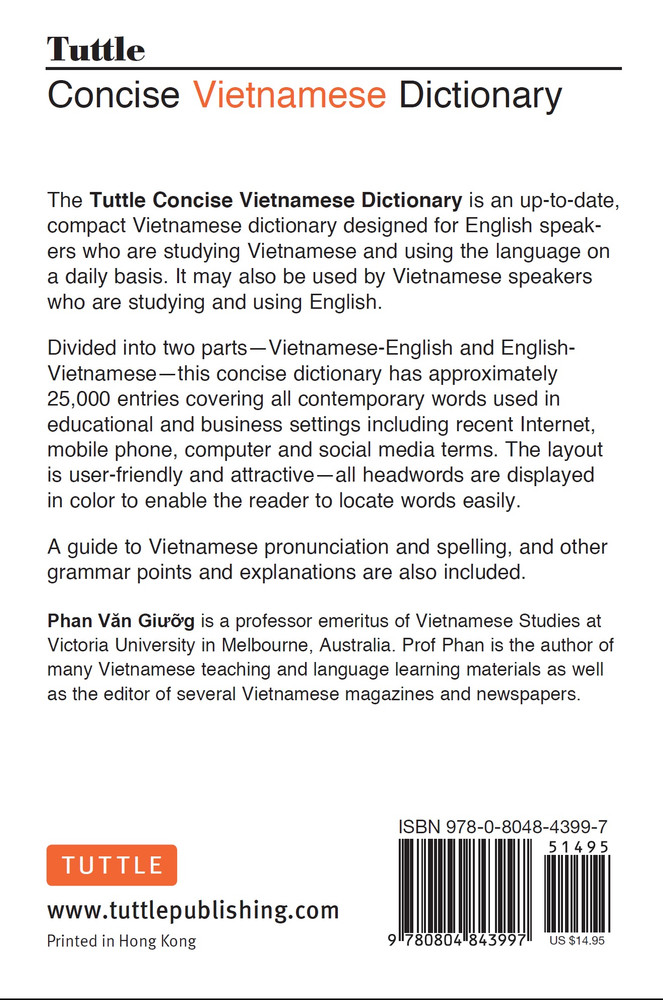 vietnam dictionaries