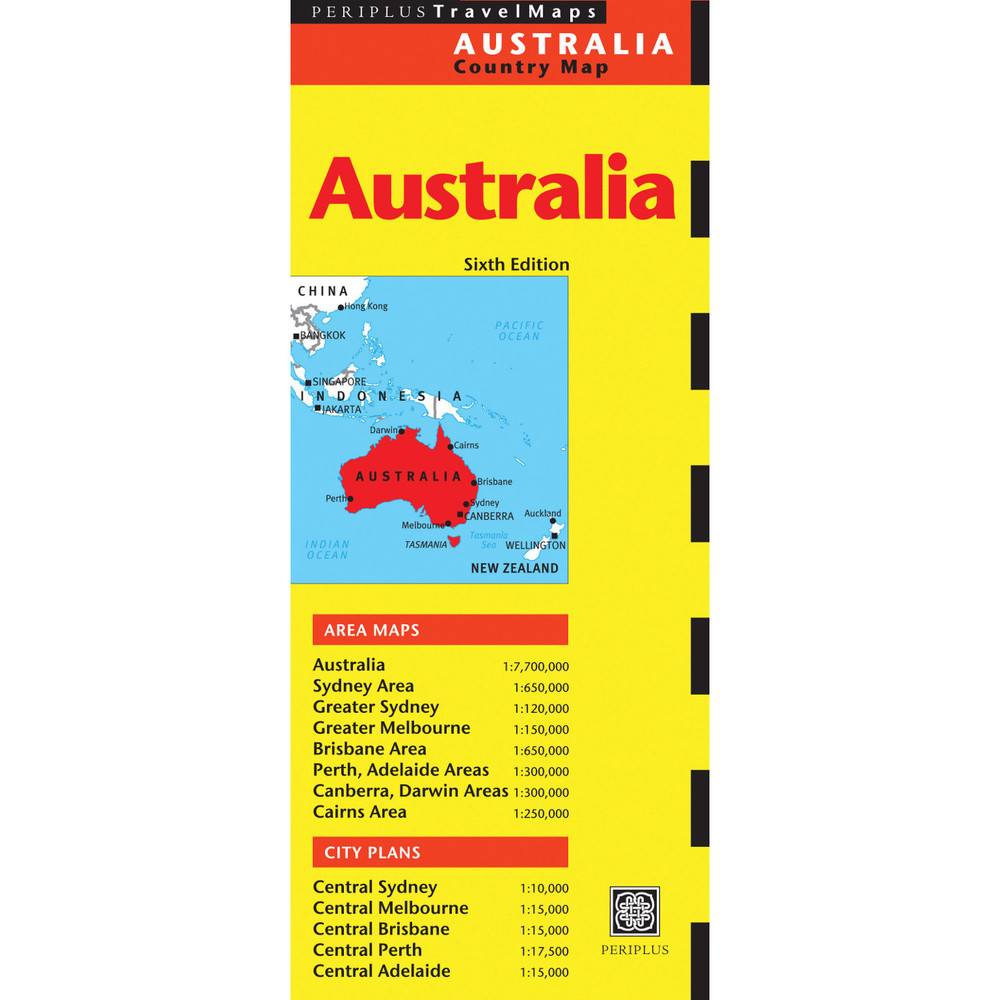 Australia Travel Map Sixth Edition (9780794607685)