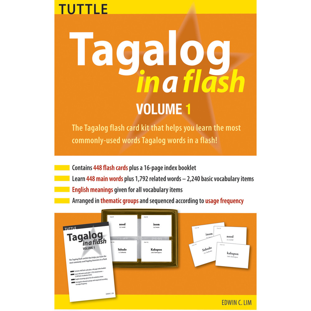 Tagalog in a Flash Kit Volume 1 (9780804847704)