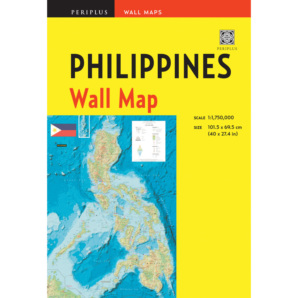 Philippines Wall Map Second Edition (9780794607869)