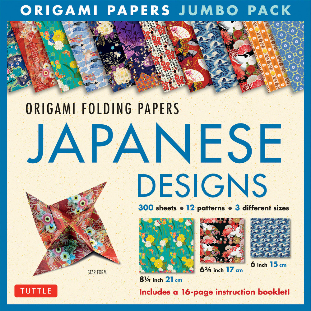 Origami Folding Papers Jumbo Pack: Japanese Designs (9780804847292)