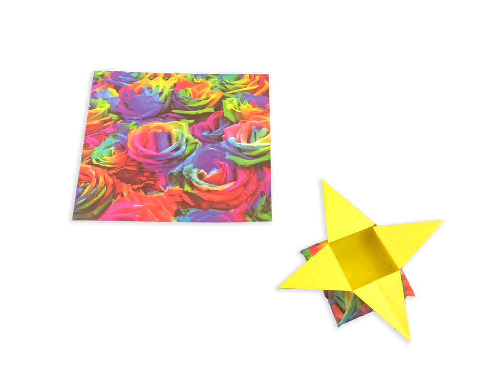 Origami Paper 500 sheets Rainbow Patterns 6" (15 cm) (9780804851459)