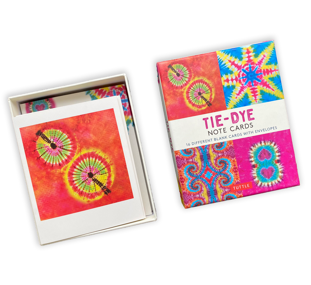 Tie-Dye, 16 Note Cards (9780804853590)