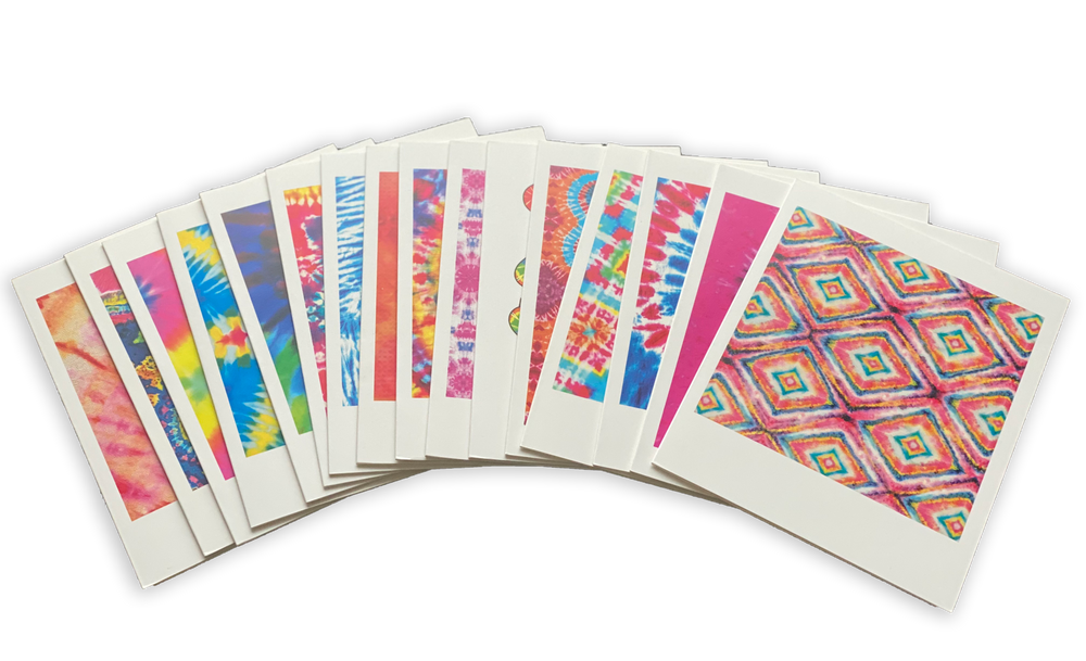 Tie-Dye, 16 Note Cards(9780804853590)