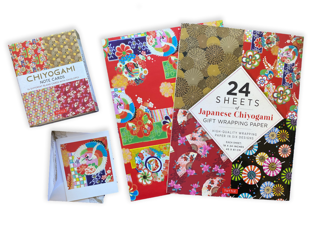 Chiyogami Patterns Gift Wrapping Paper - 24 Sheets(9780804852111)