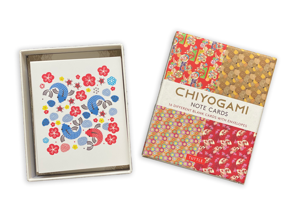 Chiyogami Japanese, 16 Note Cards (9780804853538)