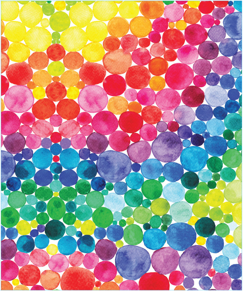 Rainbow Watercolors Note Cards, 24 Blank Cards (9780804854238)