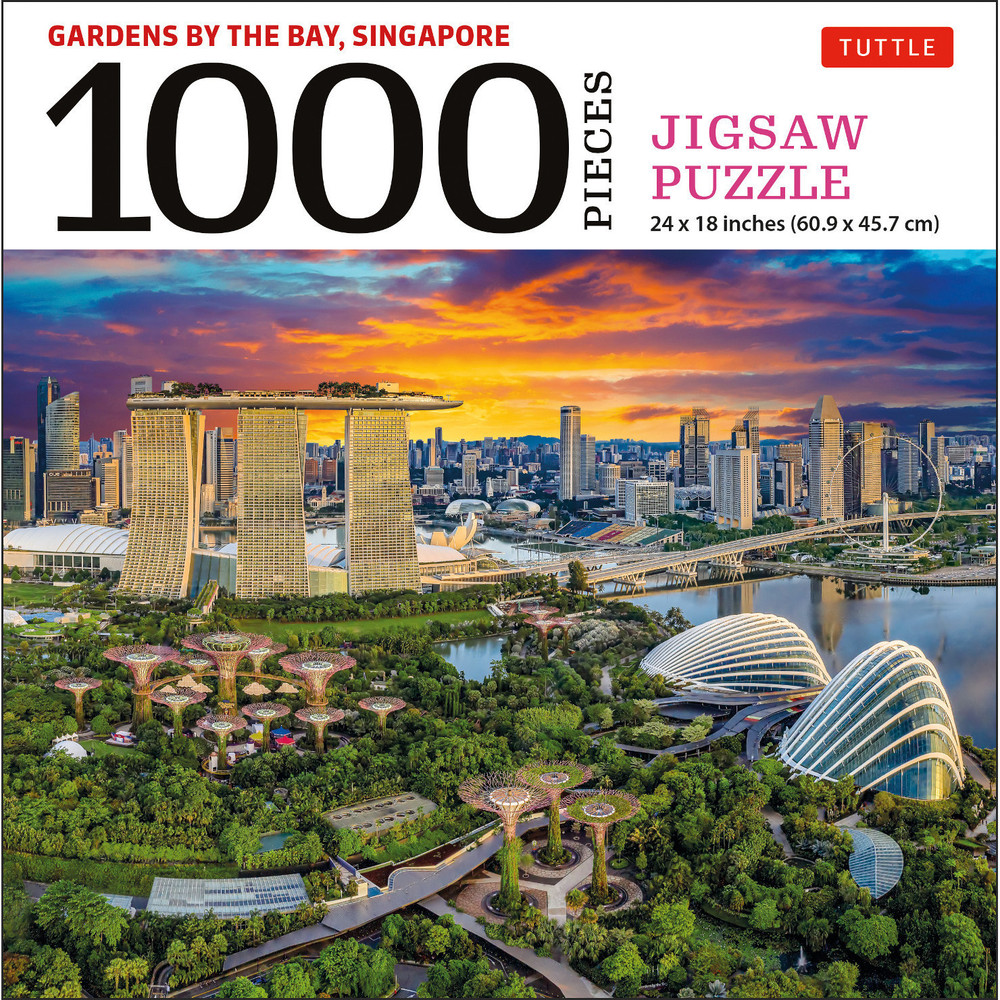 Singapore's Gardens by the Bay - 1000 Piece Jigsaw Puzzle (9780804853163)