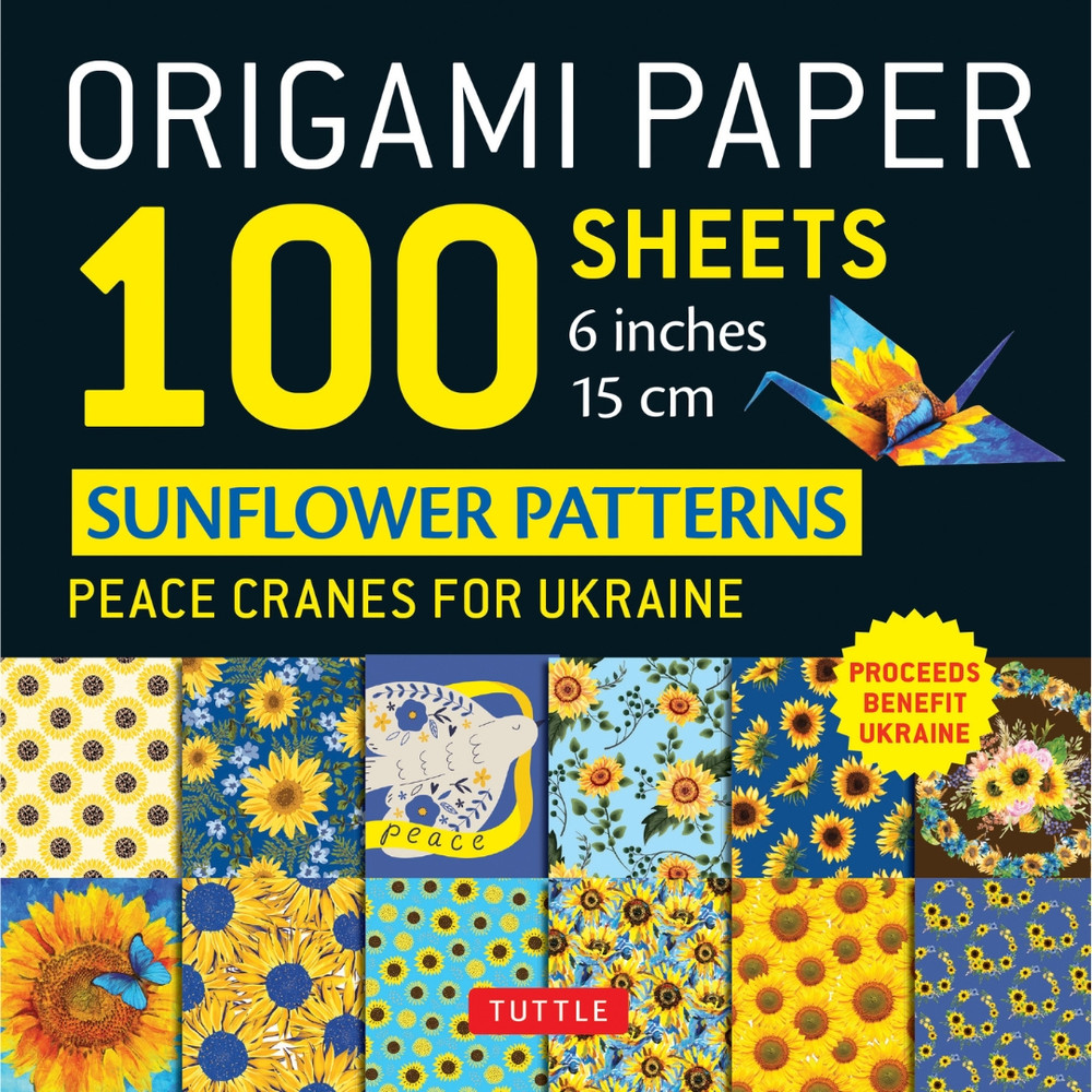 Origami Paper 100 Sheets Sunflower Patterns 6" (15 cm) (9780804856256)