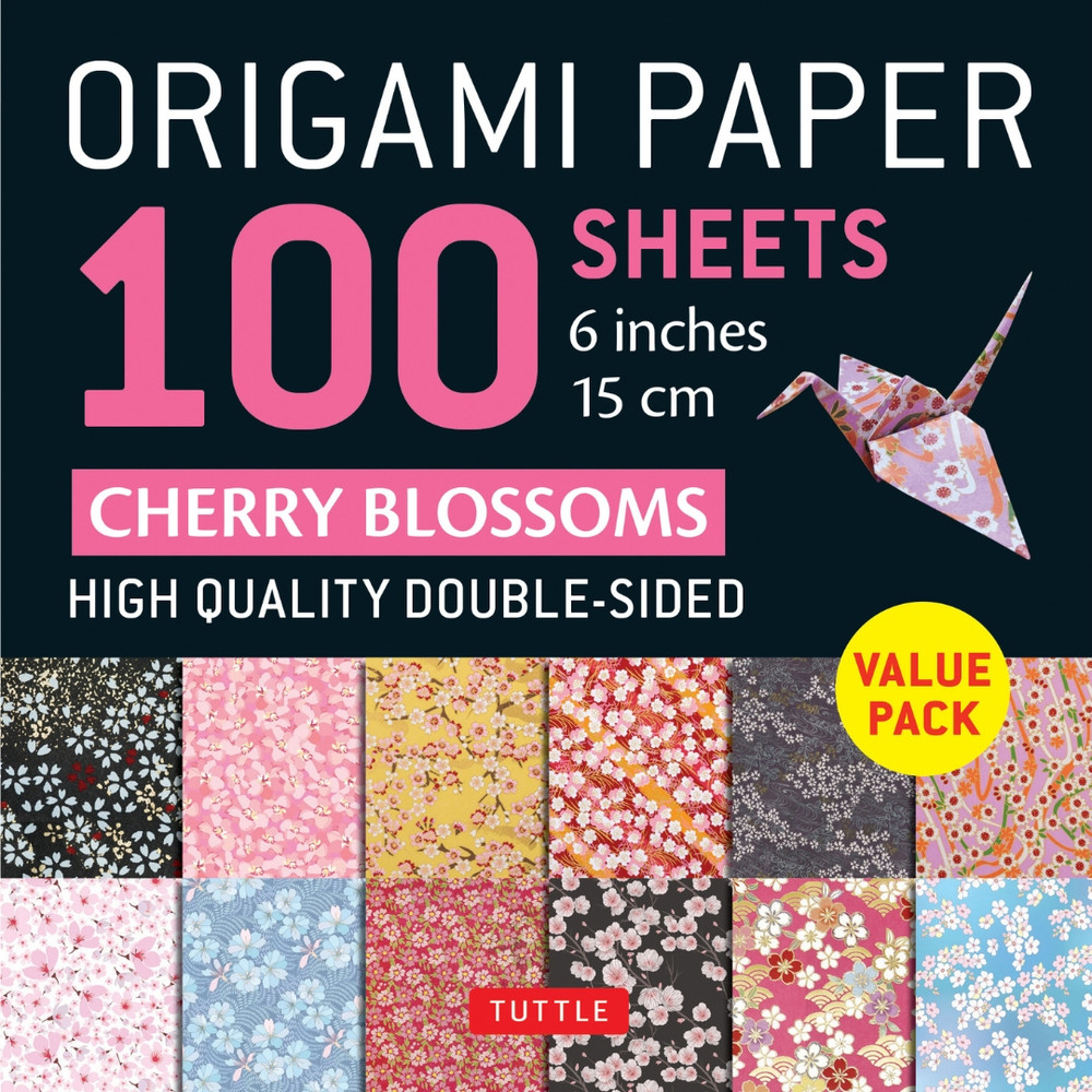 Origami Paper 100 Sheets Cherry Blossoms 6" (15 cm) (9780804856874)